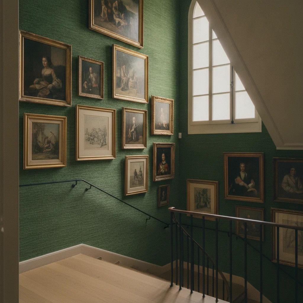 La cage d’escalier : la montée en scène